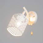 Бра «Айрис», 1×60 Вт Е27, белый, 25×12×19 см - Фото 2