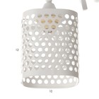 Бра «Айрис», 1×60 Вт Е27, белый, 25×12×19 см - Фото 6