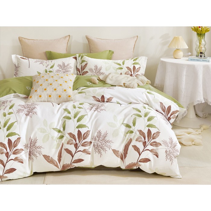 

Постельное бельё евро Satin de Luxe, размер 230x250 см, 200x220 см, 50x70 см - 2 шт, 70x70 см - 2 шт