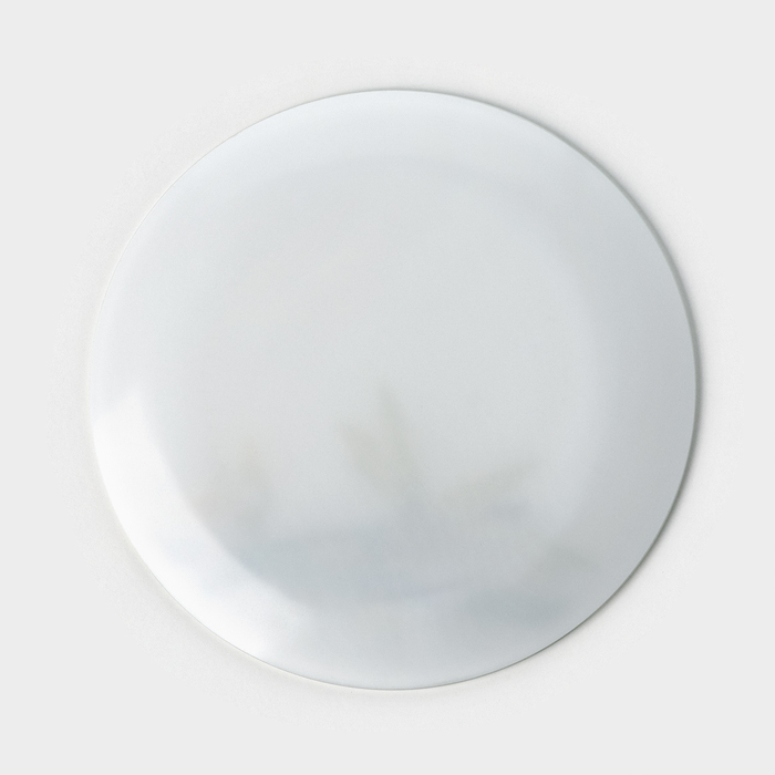 Тарелка стеклянная Доляна «Бамбук», d=21,5 см