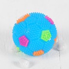 Мяч световой «Футбол», пикалка, цвета МИКС - Фото 2