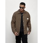 Ветровка мужская, размер 50, цвет бежевый - фото 27812890