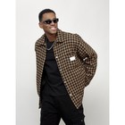 Ветровка мужская, размер 50, цвет бежевый - фото 27812891