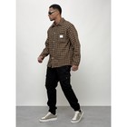 Ветровка мужская, размер 50, цвет бежевый - фото 27812895