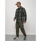 Ветровка мужская, размер 52, цвет зелёный - фото 27812901