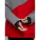 Горнолыжная куртка женская зимняя, размер 60, цвет красный - Фото 11