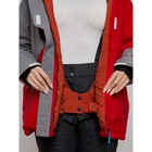Горнолыжная куртка женская зимняя, размер 60, цвет красный - Фото 15