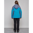 Горнолыжная куртка женская зимняя, размер 60, цвет синий - Фото 17