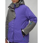 Горнолыжная куртка женская зимняя, размер 60, цвет фиолетовый - Фото 2