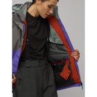 Горнолыжная куртка женская зимняя, размер 60, цвет фиолетовый - Фото 7