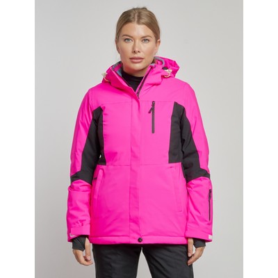 Горнолыжная куртка женская зимняя, размер 44, цвет розовый