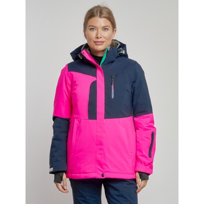 Горнолыжная куртка женская зимняя, размер 42, цвет розовый