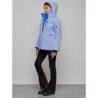 Горнолыжная куртка женская зимняя, размер 44, цвет фиолетовый - Фото 17