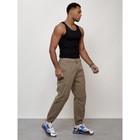 Джинсы карго мужские, размер 56, цвет бежевый - Фото 11