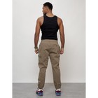 Джинсы карго мужские, размер 56, цвет бежевый - Фото 12