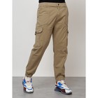 Джинсы карго мужские, размер 54, цвет бежевый - Фото 11