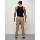 Джинсы карго мужские, размер 56, цвет бежевый - Фото 6