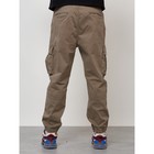 Джинсы карго мужские, размер 44-46, цвет бежевый - Фото 8