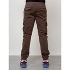 Джинсы карго мужские, размер 52, цвет коричневый - Фото 8