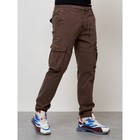 Джинсы карго мужские, размер 54, цвет коричневый - Фото 7