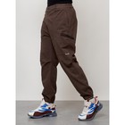 Джинсы карго мужские, размер 56, цвет коричневый - Фото 6