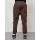 Джинсы карго мужские, размер 46-48, цвет коричневый - Фото 12