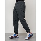 Джинсы карго мужские, размер 48, цвет тёмно-серый - Фото 6