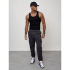 Джинсы карго мужские, размер 56, цвет тёмно-серый - Фото 7