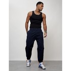 Джинсы карго мужские, размер 50-52, цвет тёмно-синий - Фото 6