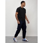 Джинсы карго мужские, размер 50-52, цвет тёмно-синий - Фото 9