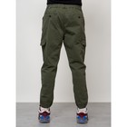 Джинсы карго мужские, размер 50-52, цвет хаки - Фото 11