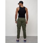 Джинсы карго мужские, размер 56, цвет хаки - Фото 6