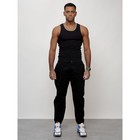 Джинсы карго мужские, размер 48, цвет чёрный - Фото 1