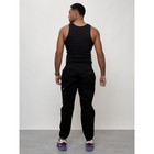 Джинсы карго мужские, размер 52, цвет чёрный - Фото 8