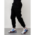 Джинсы карго мужские, размер 46-48, цвет чёрный - Фото 2