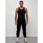 Джинсы карго мужские, размер 50-52, цвет чёрный - Фото 7