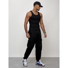 Джинсы карго мужские, размер 52, цвет чёрный - Фото 3