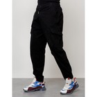 Джинсы карго мужские, размер 56, цвет чёрный - Фото 11