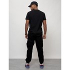 Джинсы карго мужские, размер 44, цвет чёрный - Фото 10