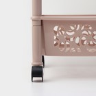 Этажерка напольная Prima, 3-х секционная, на колёсиках, МИКС - Фото 13