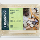 Этажерка напольная Prima, 3-х секционная, на колёсиках, МИКС - Фото 3