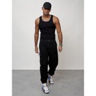 Джинсы карго мужские, размер 50-52, цвет чёрный - Фото 12