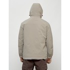 Куртка мужская весенняя, размер 58, цвет бежевый - Фото 4