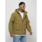 Куртка мужская весенняя, размер 58, цвет горчичный - Фото 3
