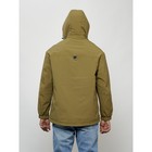 Куртка мужская весенняя, размер 58, цвет горчичный - Фото 4