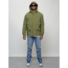 Куртка мужская весенняя, размер 54, цвет зелёный - Фото 5