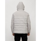 Куртка мужская весенняя, размер 50, цвет светло-серый - Фото 15