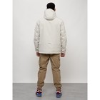 Куртка мужская весенняя, размер 56, цвет светло-серый - Фото 4