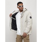 Куртка мужская весенняя, размер 56, цвет светло-серый - Фото 8