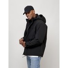 Куртка мужская весенняя, размер 52, цвет чёрный - Фото 5